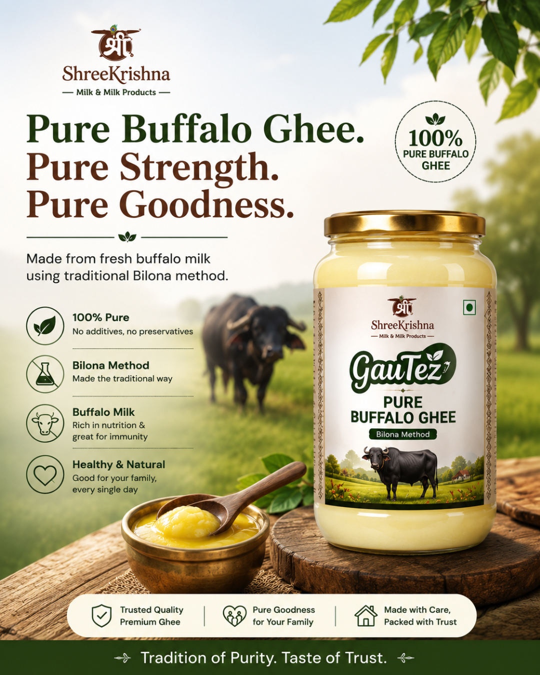 ShreeKrishna Buffalo Ghee