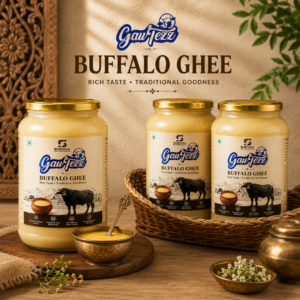 Pure Buffalo Ghee – Rich, Aromatic & Perfect for Everyday Cooking