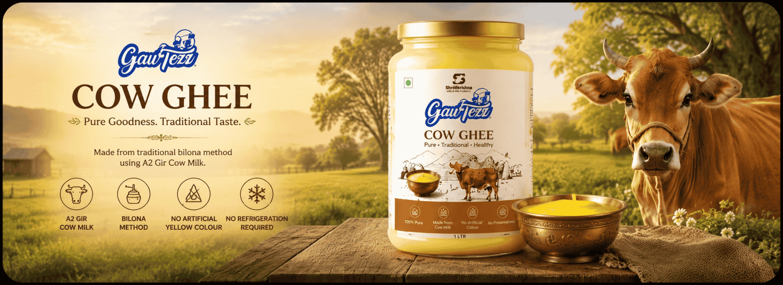GauTezz Cow Ghee